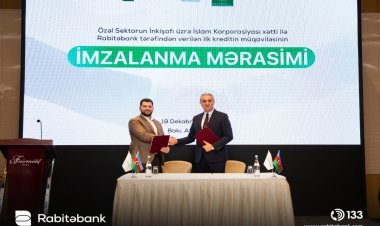 ICD xətti ilə Rabitəbank tərəfindən verilən ilk kredit müqaviləsi imzalanıb