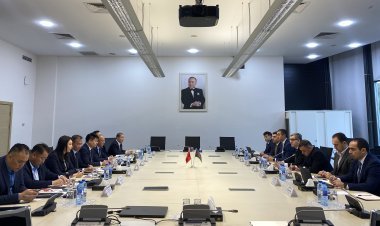 Çin nümayəndə heyəti ilə görüş keçirilib