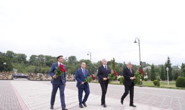 Gənclər və idman naziri Fərid Qayıbov və Gürcüstan Respublikasının təhsil, elm və gənclər naziri Givi Mikanadze Qubaya səfər edib