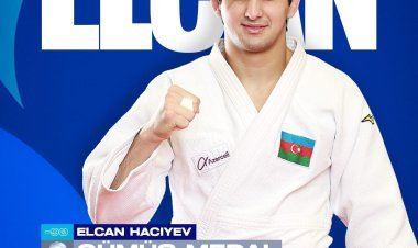 Cüdo millimiz medal qazanıb