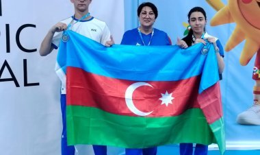 Leyli Əliyeva və Oleq Kerjankin Avropa rekorduna imza ataraq 2-ci yerin qalibi oldular