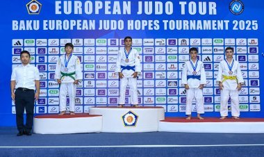 Avropa Cüdo Birliyinin təşkilatçılığı ilə keçirilən Bakı Avropa Cüdo Ümidləri Turniri başa çatıb