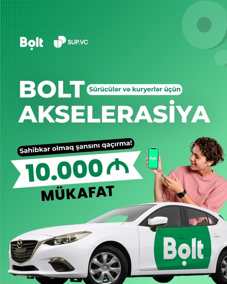 Bolt Azərbaycanda İlk Sahibkarlıq Sürətləndirici Proqramına Start Verdi!