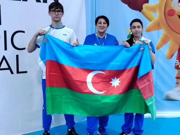 Leyli Əliyeva və Oleq Kerjankin Avropa rekorduna imza ataraq 2-ci yerin qalibi oldular