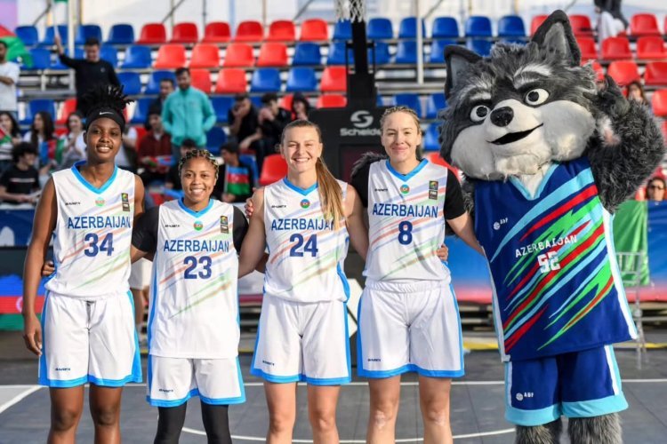 Basketbol üzrə qadın millimiz daha bir uğura imza atıb