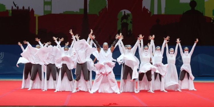 Gimnastlarımızın çıxışı ikinci yerə layiq görüldü