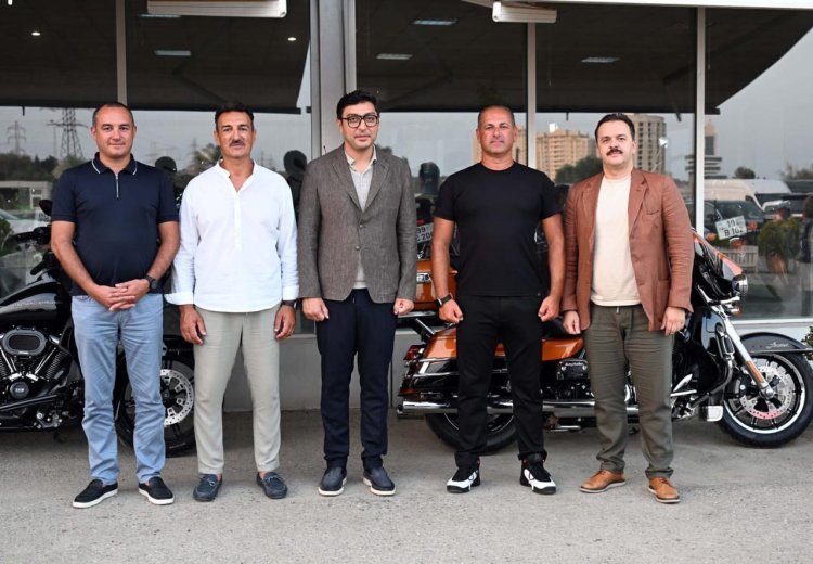 Nazir Fərid Qayıbov “Moto X Club”ın fəaliyyəti ilə tanış olub