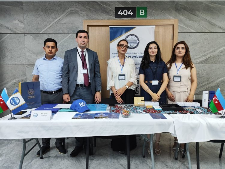 BDU DİM-in təşkilatçılığı ilə ali təhsil müəssisələrinin sərgisində təmsil olunur