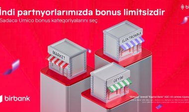 Birbank kartlarında yeni dövr: limitsiz bonuslar ilə daha çox qazanmaq imkanı