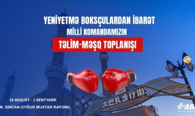 Yeniyetmə boksçularımız MDB Oyunlarına hazırlığı Çində davam etdirəcəklər