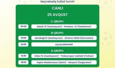 Qubada II “Ulduz Cup” beynəlxalq futbol turniri start götürür