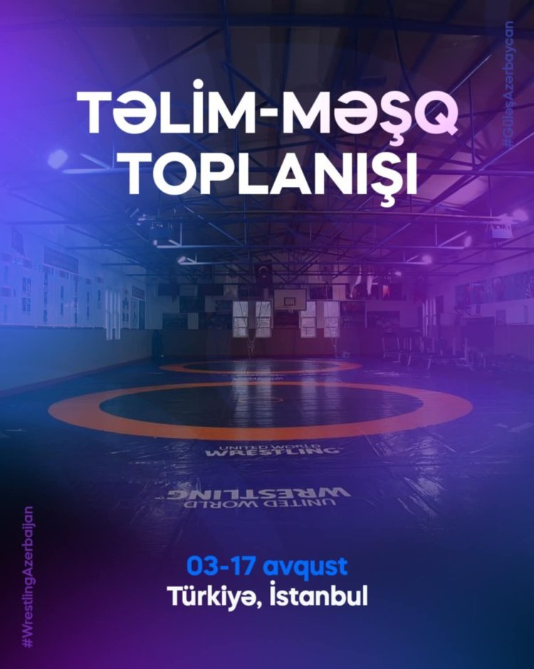 Millimiz dünya çempionatına Türkiyədə hazırlaşır