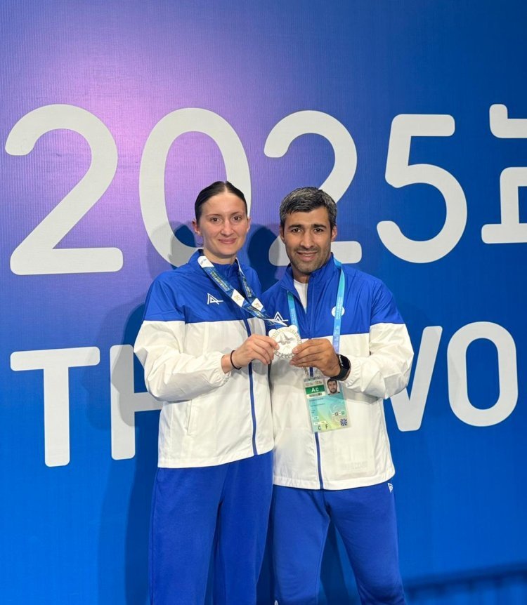 İrina Zaretska Dünya Oyunlarında gümüş medal qazandı