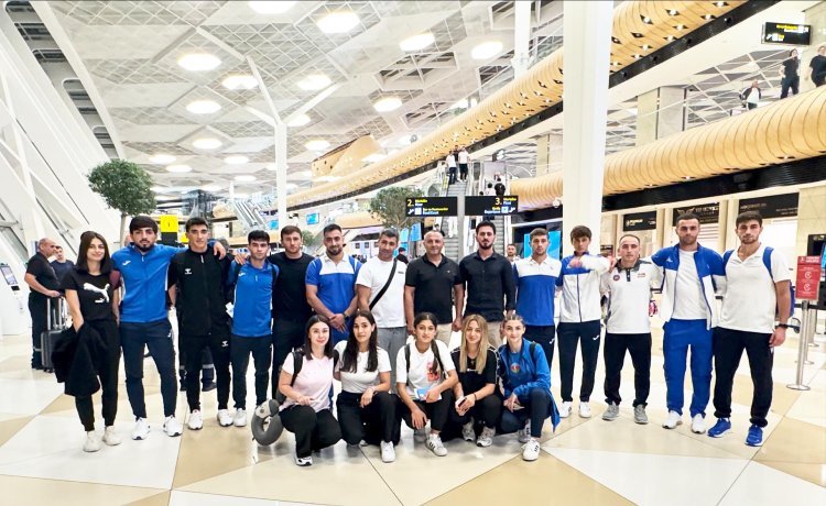 III MDB oyunlarına hazırlıq məqsədilə idman karatesi (WKF) üzrə Azərbaycan milli komandası Türkiyəyə yola düşüb