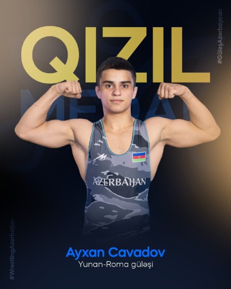 Ayxan Cavadov dünya çempionu oldu!
