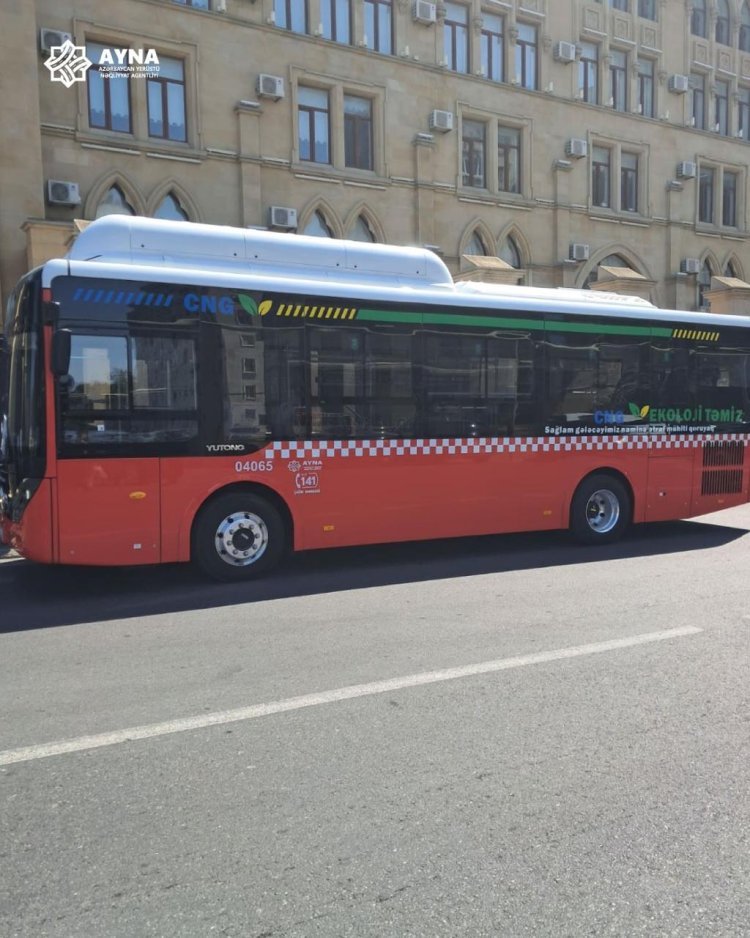 31 nömrəli marşrutda istismar olunan avtobuslar yenilənir