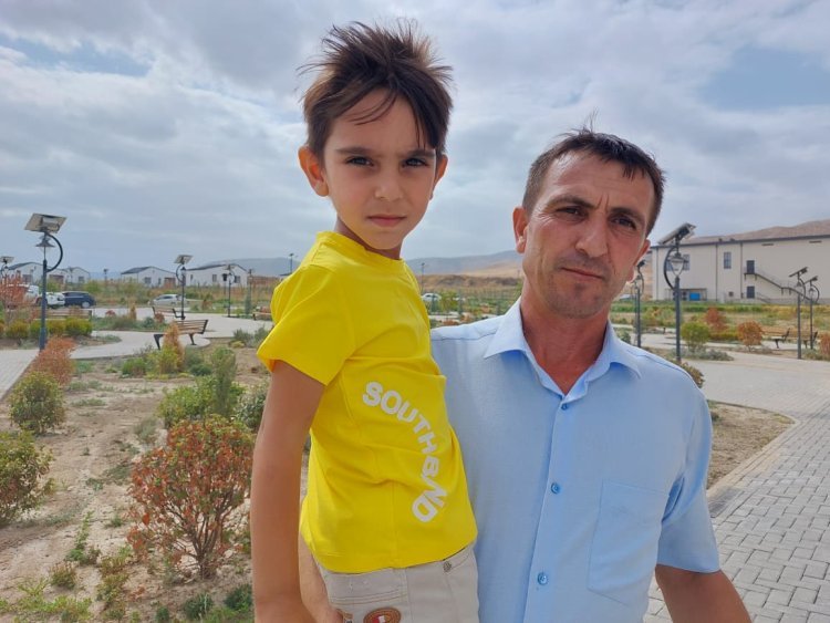 Köç karvanı Ağdam rayonunun Xıdırlı kəndinə çatıb
