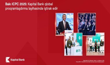 Bakı ICPC 2025: Kapital Bank qlobal proqramlaşdırma layihəsində iştirak edir