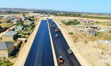 Pirşağı–Novxanı–Xırdalan–M4 avtomobil yolunun tikintisi davam edir VİDEO/FOTO