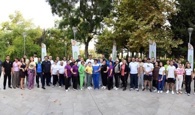 Jurnalistlər Gənclər və İdman Nazirliyinin “Səhər idmanı” təşəbbüsünə qoşulub