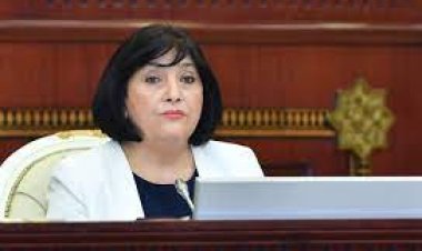 Milli Məclisin növbədənkənar sessiyasının xüsusi iclasında spiker Sahibə Qafarovanın yekun çıxışı