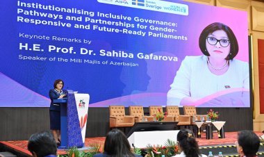 Sahibə Qafarova: Uğur əldə etmək üçün qadın və kişilərin bərabər hüquqlara malik olması ideyası cəmiyyətin əsas dəyərinə çevrilməlidir