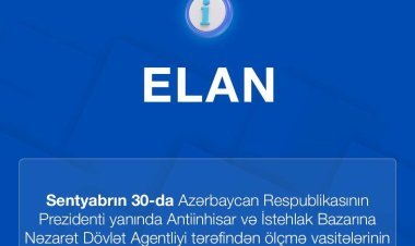 Ölçmə vasitələrinin yoxlanılmasını həyata keçirən fiziki şəxslərin növbəti attestasiyası keçiriləcək