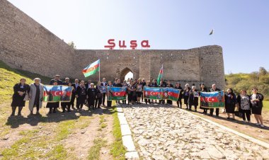 “AzerGold”un təşkilatçılığı ilə şəhid ailələri Şuşaya səfər edib