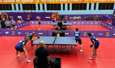 Stolüstü tennişçilər III MDB Oyunlarında növbəti mükafatları qazanıblar