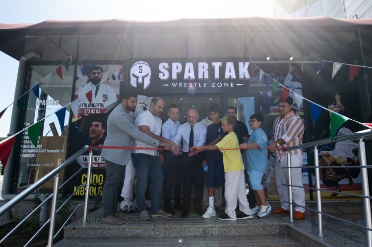 Bakıda “Spartak” cüdo zalı açıldı