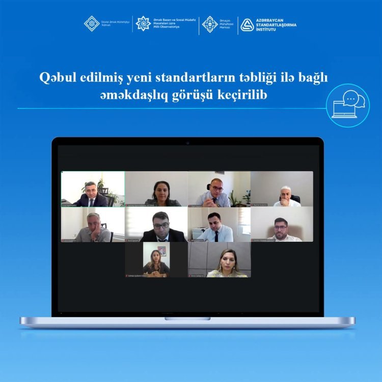 Qəbul edilmiş yeni standartların təbliği ilə bağlı əməkdaşlıq görüşü keçirilib
