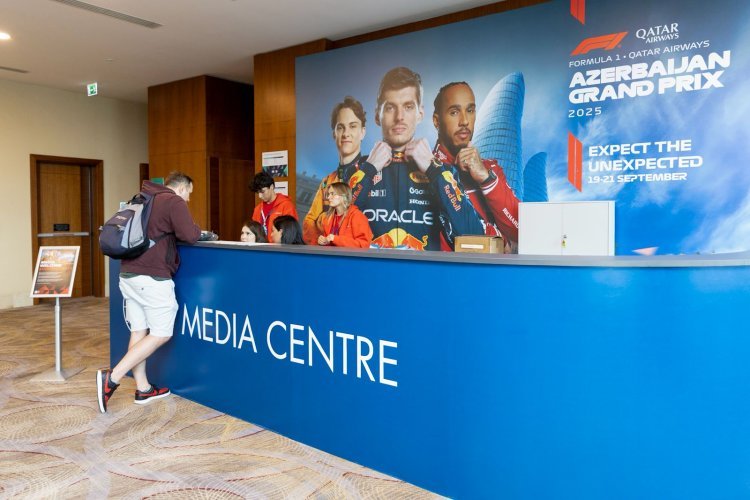 300-ə yaxın media Formula 1 Qatar Airways Azərbaycan Qran Prisi 2025-i işıqlandıracaq