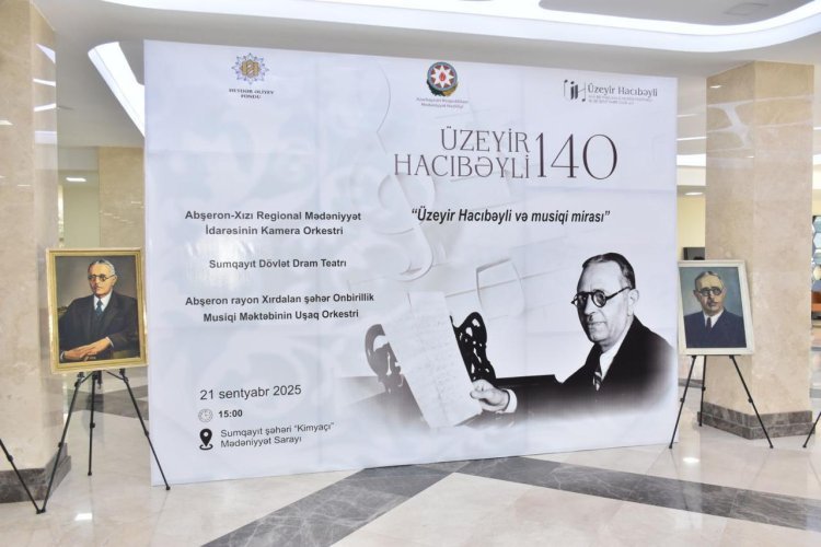 Sumqayıtda “Üzeyir Hacıbəyli və musiqi mirası” konserti keçirilib