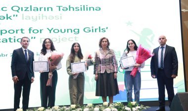 Bu gün Azərbaycanda qızlar üçün ilk dünyəvi  məktəb açıldı... - Bahar Muradova