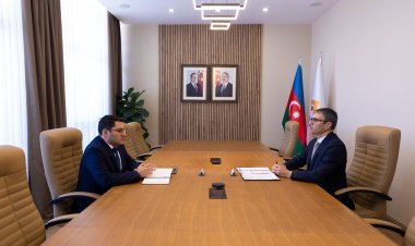 Zakir İbrahimov 4-cü “Yüksəliş” müsabiqəsinin qalibləri ilə növbəti görüşlər keçirib