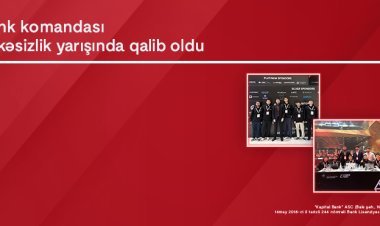 Kapital Bank-ın İnformasiya təhlükəsizliyi komandası ölkənin ən güclü mütəxəssisləri sırasında