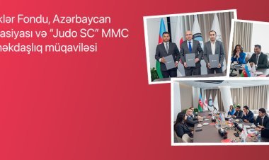Regionlarda idmanın inkişafı üçün sosial tərəfdaşlıq: Qırmızı Ürəklər Fondu və Cüdo Federasiyası əməkdaşlığa başladı