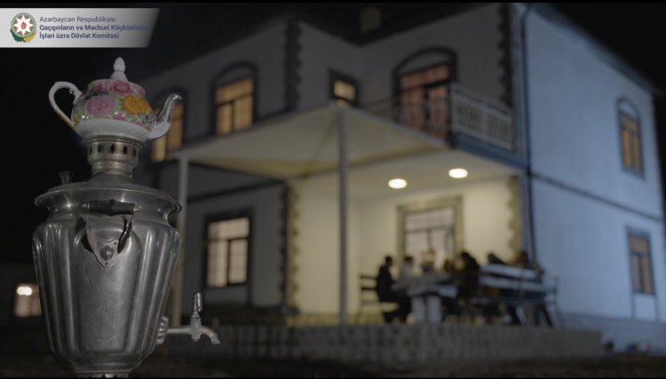 Ağalıda gecənin sükutu sakinlərin sevinc dolu səsləri ilə qarışır