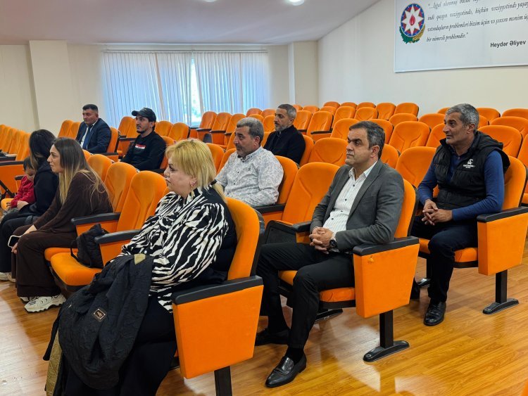 Xanyurdu sakinləri sosial müdafiə tədbirləri və mina təhlükəsi ilə bağlı maarifləndirilib