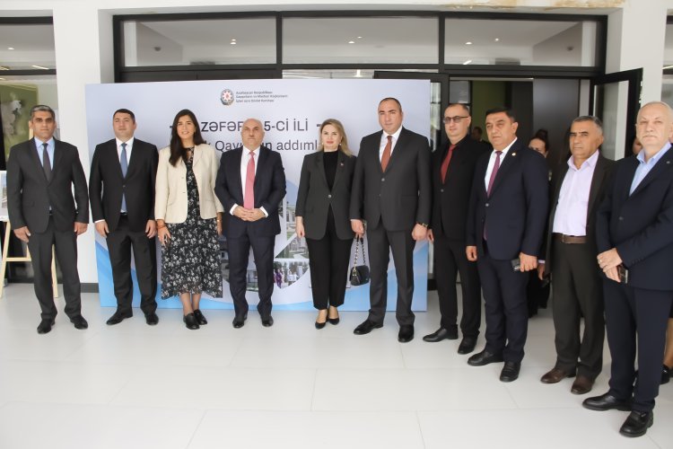 Cəbrayıl şəhərində "Zəfərin 5-ci ili: Böyük Qayıdışın addımları" fotosərgisi və "Bura mənim evimdir" filminin təqdimatı keçirilib