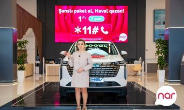 “Nar” daha bir abunəçisini “Haval H6 Ultra” avtomobili ilə sevindirdi