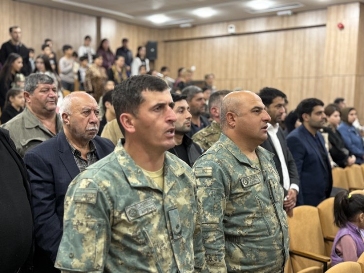 Füzulidə “Zəfərin mübarək Azərbaycan” adlı konsert təşkil edilib VİDEO