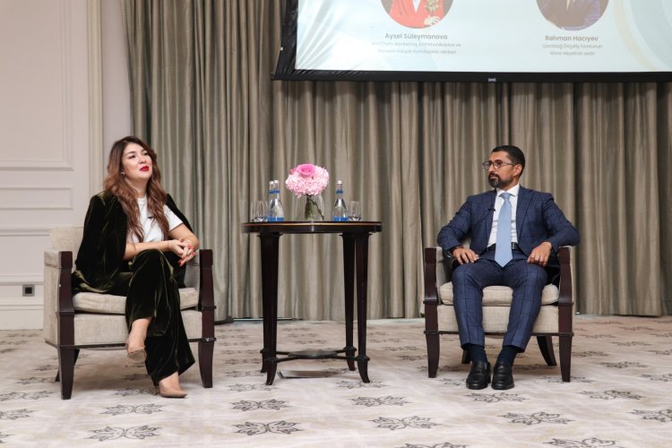 Rəhman Hacıyev “AmCham Azərbaycan”-ın “Lead Talk” sessiyasında iştirak edib