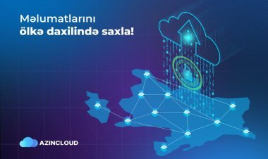 “AZINCLOUD” ilə məlumatlarını ölkə daxilində saxla