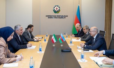 Energetika naziri İranın ölkəmizdəki fövqəladə və səlahiyyətli səfiri Müctəba Dəmirçilunu qəbul edib