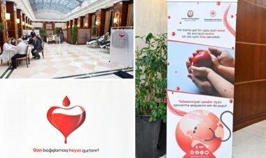 Milli Məclisdə könüllü qanvermə aksiyası keçirilib