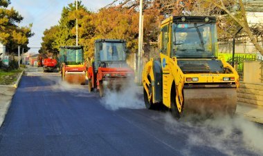 Sabunçu rayonu, Bakıxanov qəsəbəsi, Yavər Əliyev küçəsi təmir olunur