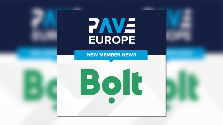 Bolt 2035-ci ilə qədər platformasında 100,000 avtonom avtomobil hədəfi ilə PAVE Europe-a qoşulur