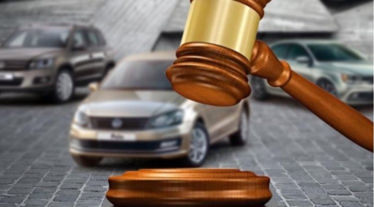 Hərracda 11 nəqliyyat vasitəsi satılıb