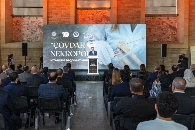 “Çovdar nekropolu” kitabı ictimaiyyətə təqdim edilib - FOTO